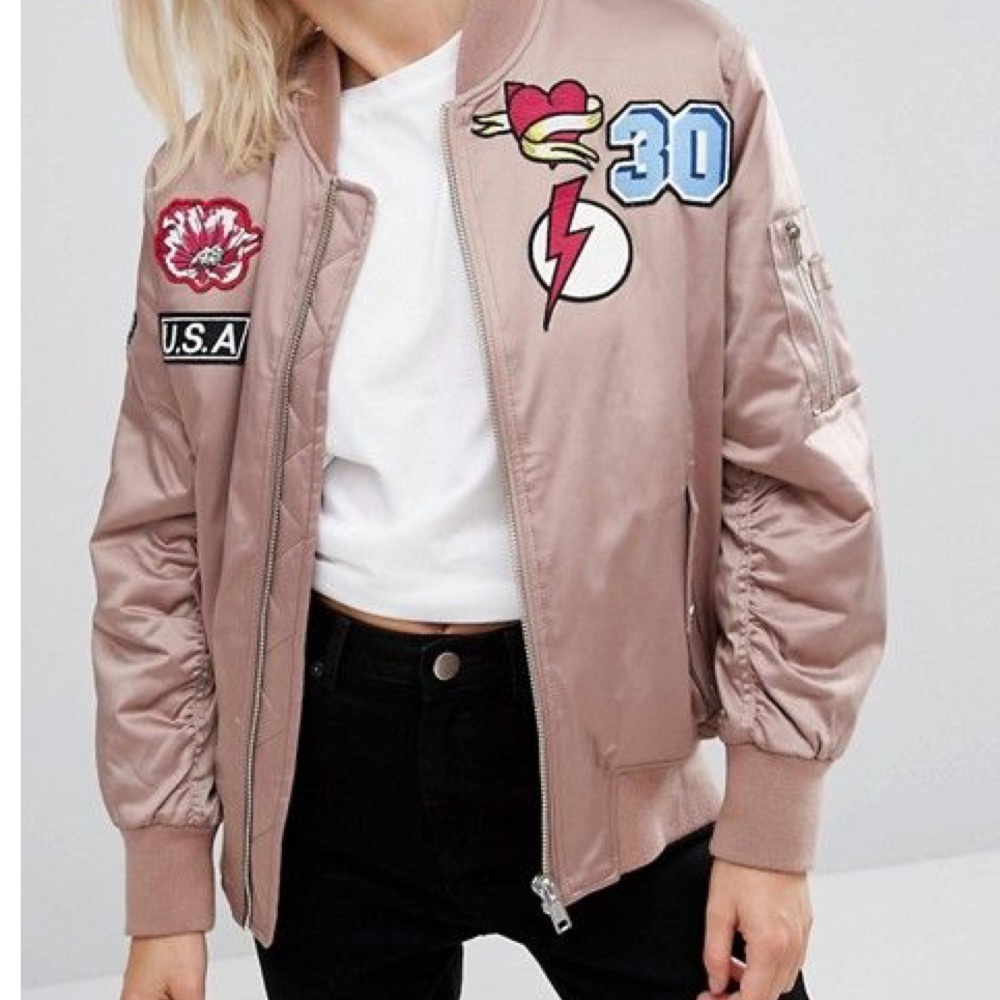ASOS Patch Bomber - Picture 1 of 5